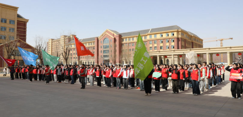 学校 校团委 团委 举办 2026 20 学雷锋 雷锋 主题 活动月 活动 校园 启动 仪式